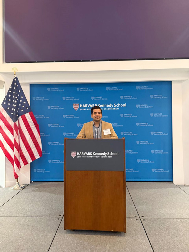 Piyush at Harvard Kennedy School of Government